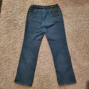 Wrangler Aura Women's Blue denim jeans regular rise size 14R